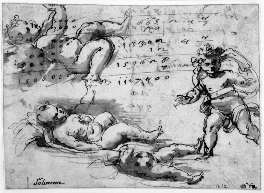Studio di Gesù Bambino e putti - Nationalmuseum, Stoccolma